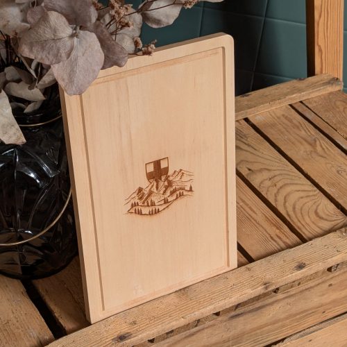 Petite planche à découper en bois - Apéro