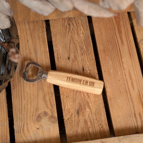 Décapsuleur - Témoin en or