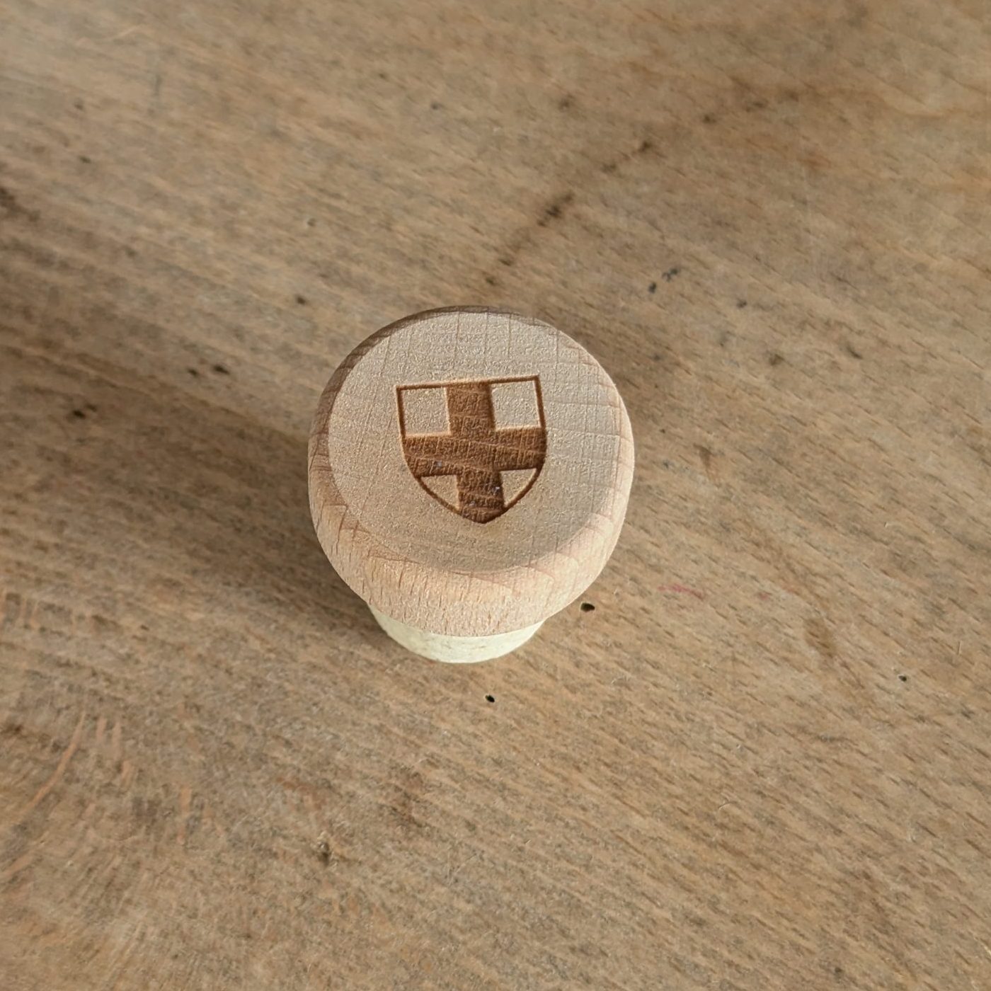 Bouchon en liège - Blason de Savoie