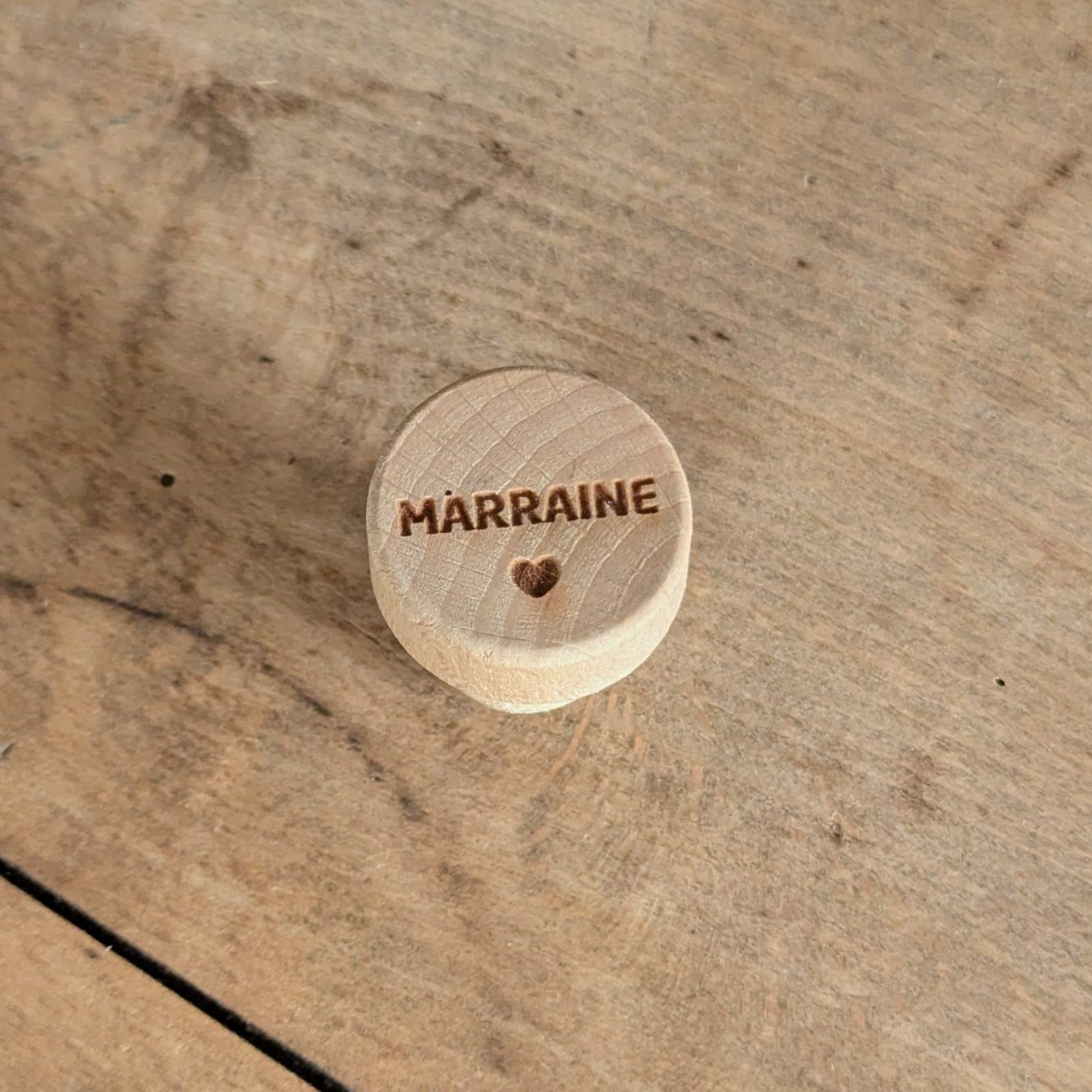 Bouchon en liège - Marraine